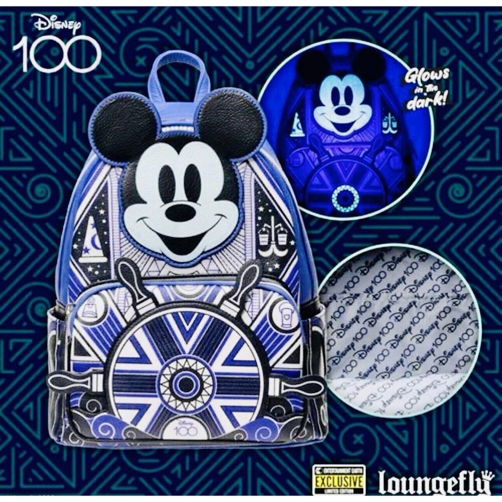 *NEW EXCLUSIVE* Disney 100 Art Deco Mickey Mouse Mini-Backpack- EE Exclusive